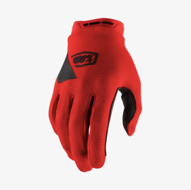 RUKAVICE - 100% RIDECAMP GLOVES RED M 10011-00021