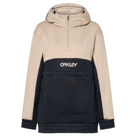 DÁMSKÁ MIKINA - OAKLEY W.TNP GRAP SOFTSHELL HOODIE - HUMUS / BLACKOUT FOA500697-32C-M