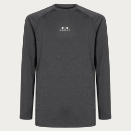 SPORTOVNÍ TRIČKO - O FIT RC LS - BLACK/GREY HEATHER FOA404407-9VC-S