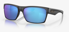 OAKLEY TWOFACE MATTE BLACK / PRIZM SAPPHIRE POLARIZED OO90189-4660