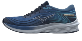 BĚŽECKÉ BOTY - MIZUNO WAVE SKYRISE 5 / Classic Blue /Plein Air/River Blue / J1GC240951_45.0/10.5