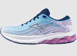 DÁMSKÉ BĚŽECKÉ BOTY - MIZUNO WAVE SKYRISE 5 / Mineral Red/White Sand/Violet Quartz / J1GD240973_40.0/6.5