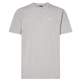 PÁNSKÉ TRIKO - OAKLEY RELAX HENLEY TEE 2.0 NEW GRANITE HEATHER - FOA404884-28B-M