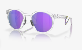 OAKLEY HSTN METAL MATTE CLEAR / PRIZM VIOLET OO9279-0252