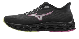 BĚŽECKÉ BOTY - MIZUNO WAVE SKY 8 / Black/Silver/Pink Tetra / J1GC240206_44.0/9.5