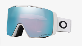 LYŽAŘSKÉ BRÝLE - OAKLEY LINE MINER PRO L - MATTE WHITE / PRIZM SAPPHIRE IRIDIUM / PRIZM ICED IRIDIUM - OO7136-0700