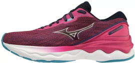 DÁMSKÉ BĚŽECKÉ BOTY - MIZUNO WAVE SKYRISE 3 / Pink Peacock/White/Algiers Blue  J1GD220902_37.0/4.5