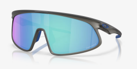 SPORTOVNÍ BRÝLE - OAKLEY RSLV MATTE GREY SMOKE / PRIZM SAPPHIRE OO9484D-0349