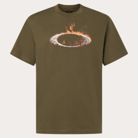 PÁNSKÉ TRIKO - OAKLEY MTL SOLAR RAIL TEE - NEW DARK BRUSH FOA406166-86L-XXL