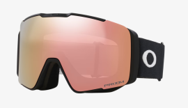 LYŽAŘSKÉ BRÝLE - OAKLEY LINE MINER PRO M - MATTE BLACK / PRIZM ROSE GOLD IRIDIUM / PRIZM ICED IRIDIUM - OO7137-0500