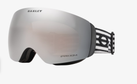 LYŽAŘSKÉ BRÝLE - OAKLEY FLIGHT DECK M BLACK/WHITE GEO / PRIZM BLACK IRIDIUM OO7064-F900