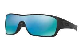 OCHRANNÉ SPORTOVNÍ SLUNEČNÍ BRÝLE S POLARIZACÍ - OAKLEY TURBINE ROTOR - POLISHED BLACK / PRIZM DEEP WATER POLARIZED - OO9307-08